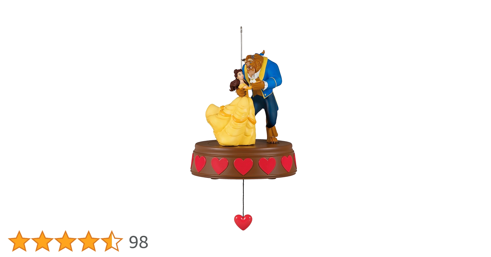 Disney Castle Collection 限定品　美女と野獣オーナメント ディズニー キャッスルコレクション オーナメント 美女と野獣 城